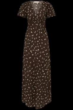 Boda Midi Dress Clover Brown