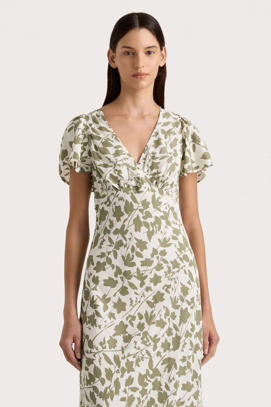 Boda Midi Dress Poplar Sage