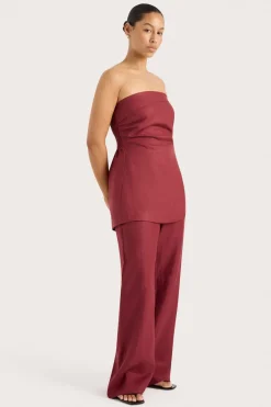 Boe Tunic Top Wine