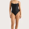 Cabo String One Piece Black