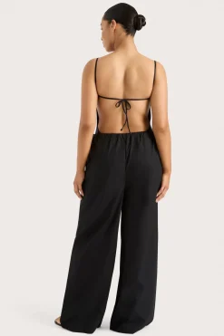 Cabo String One Piece Black