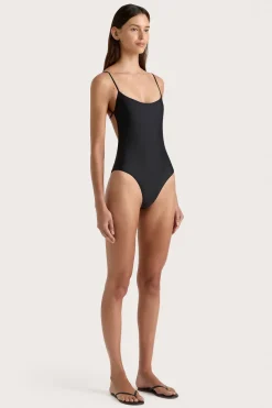 Cabo String One Piece Black