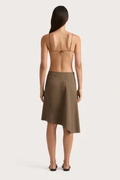Calais Skirt Walnut