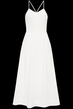 Camera Midi Dress White