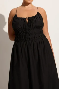Carinna Midi Dress Black - Final Sale