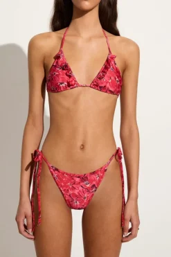 Carmen Bikini Top El Limon Floral Pink - Final Sale