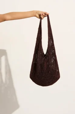 Casali Crochet Bag Cioccolato