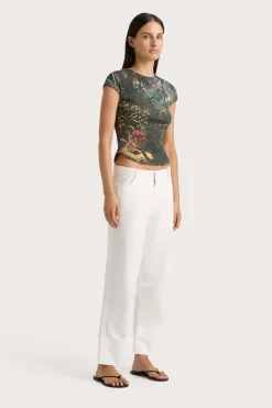 Cassis Pant White