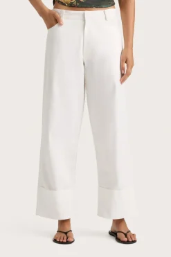 Cassis Pant White