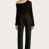 Cecilie Knit Top Black