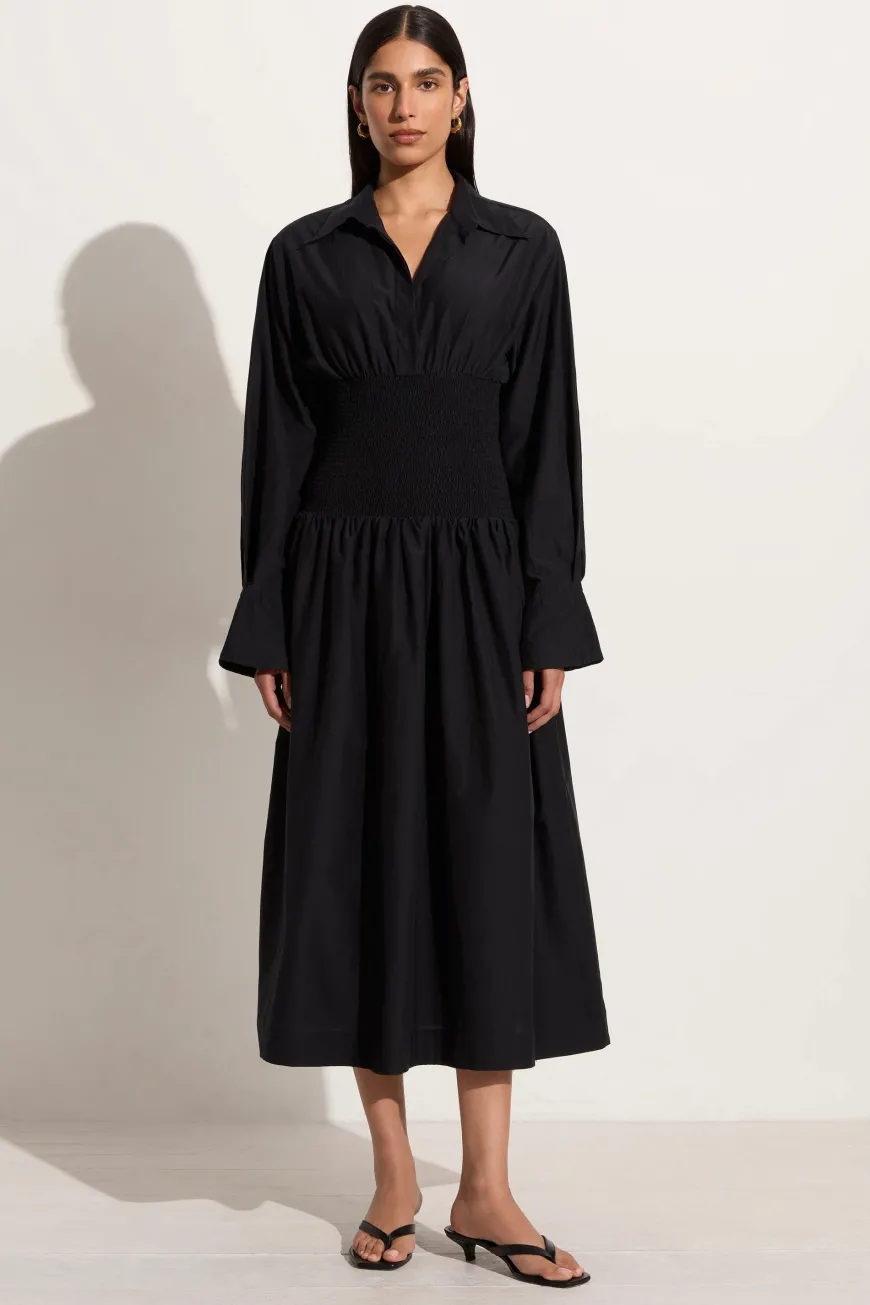Cervo Midi Dress Black - Final Sale