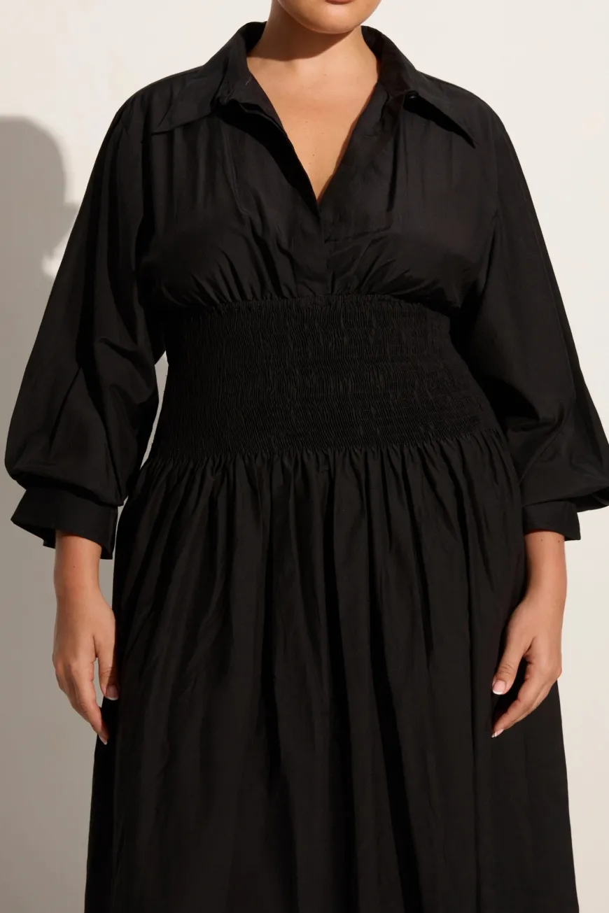 Cervo Midi Dress Black - Final Sale