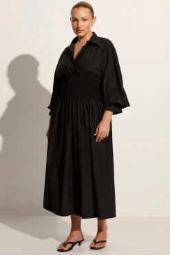 Cervo Midi Dress Black - Final Sale