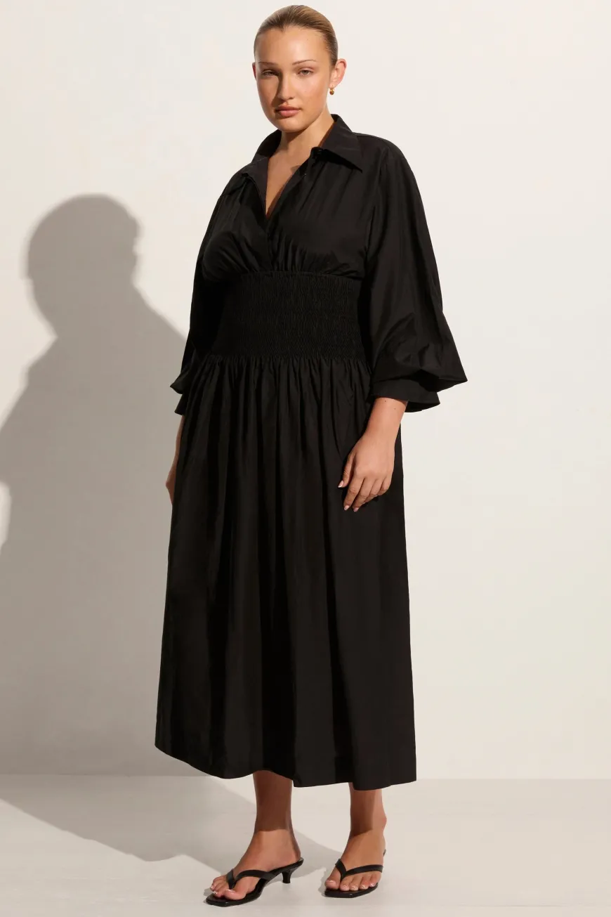 Cervo Midi Dress Black - Final Sale