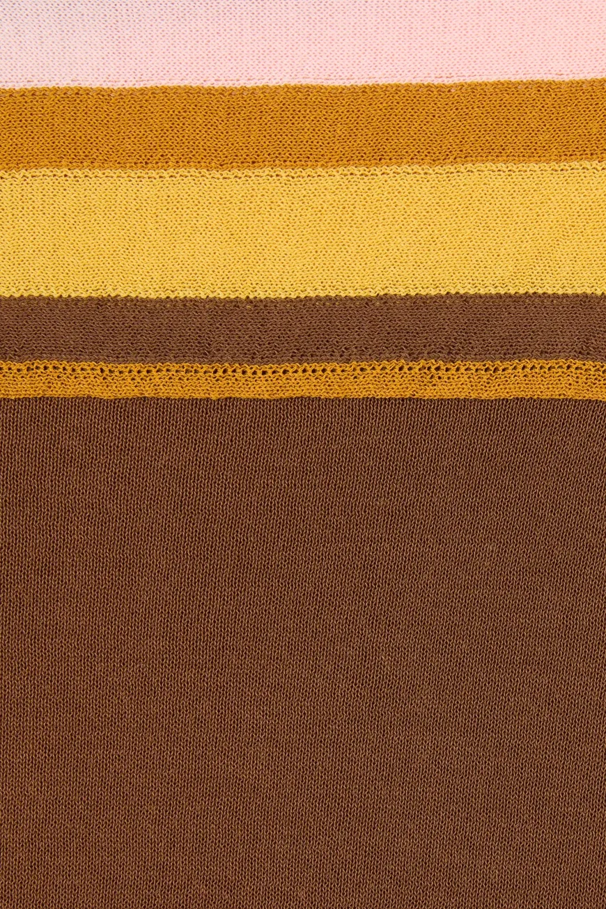 Citara Long Sleeve Top Cocoa