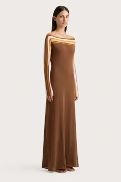 Citara Maxi Dress Cocoa