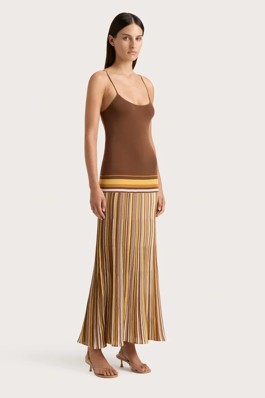 Citara Maxi Dress Cocoa
