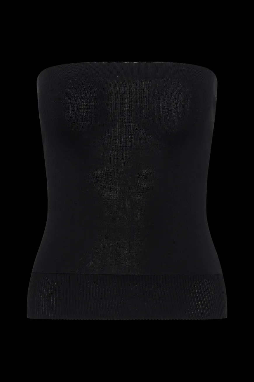 Citara Strapless Top Black