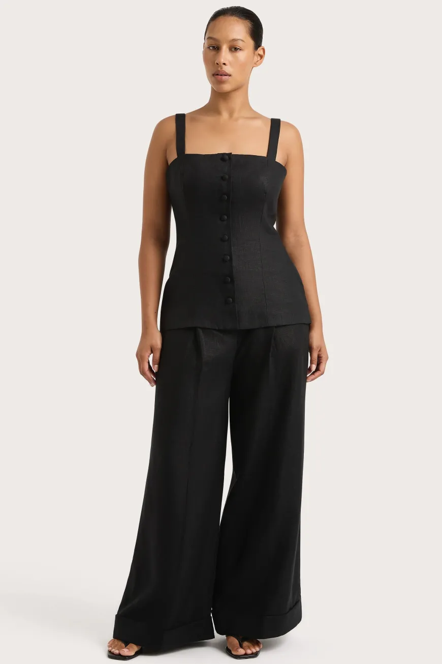Corbiere Vest Black
