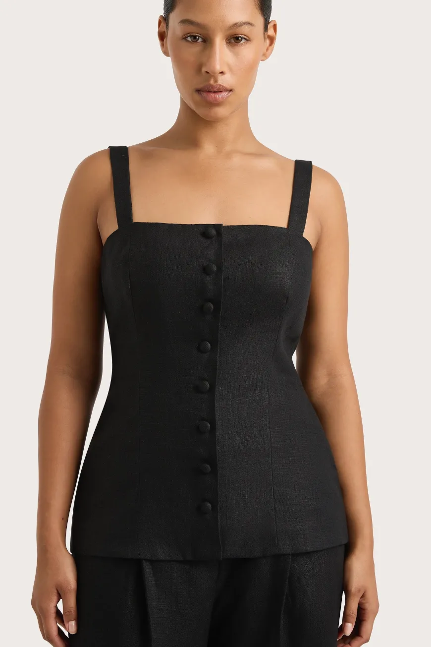 Corbiere Vest Black