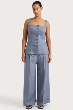 Corbiere Vest Cornflower Blue