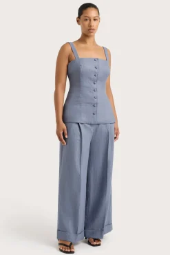 Corbiere Vest Cornflower Blue