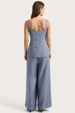Corbiere Vest Cornflower Blue