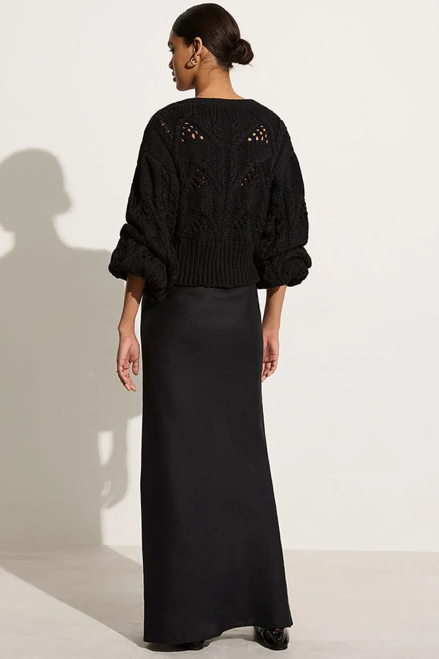 Dayana Cardigan Black - Final Sale