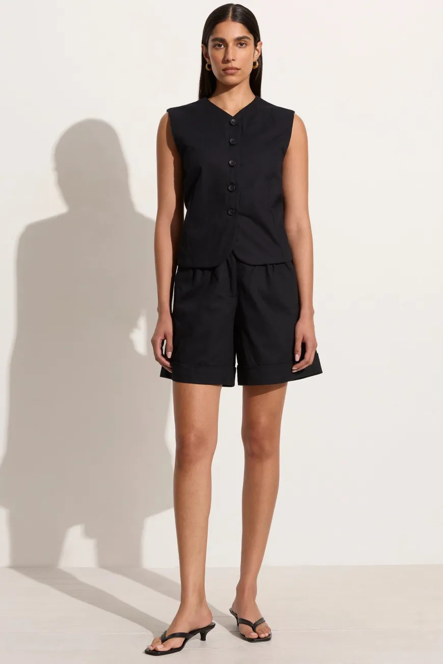 Delfina Vest Black