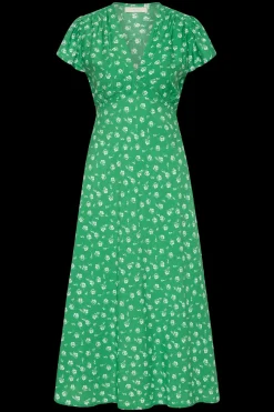 Doiret Midi Dress Green