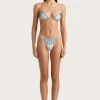Elea Bikini Bottom Futura Stripe Sky Blue