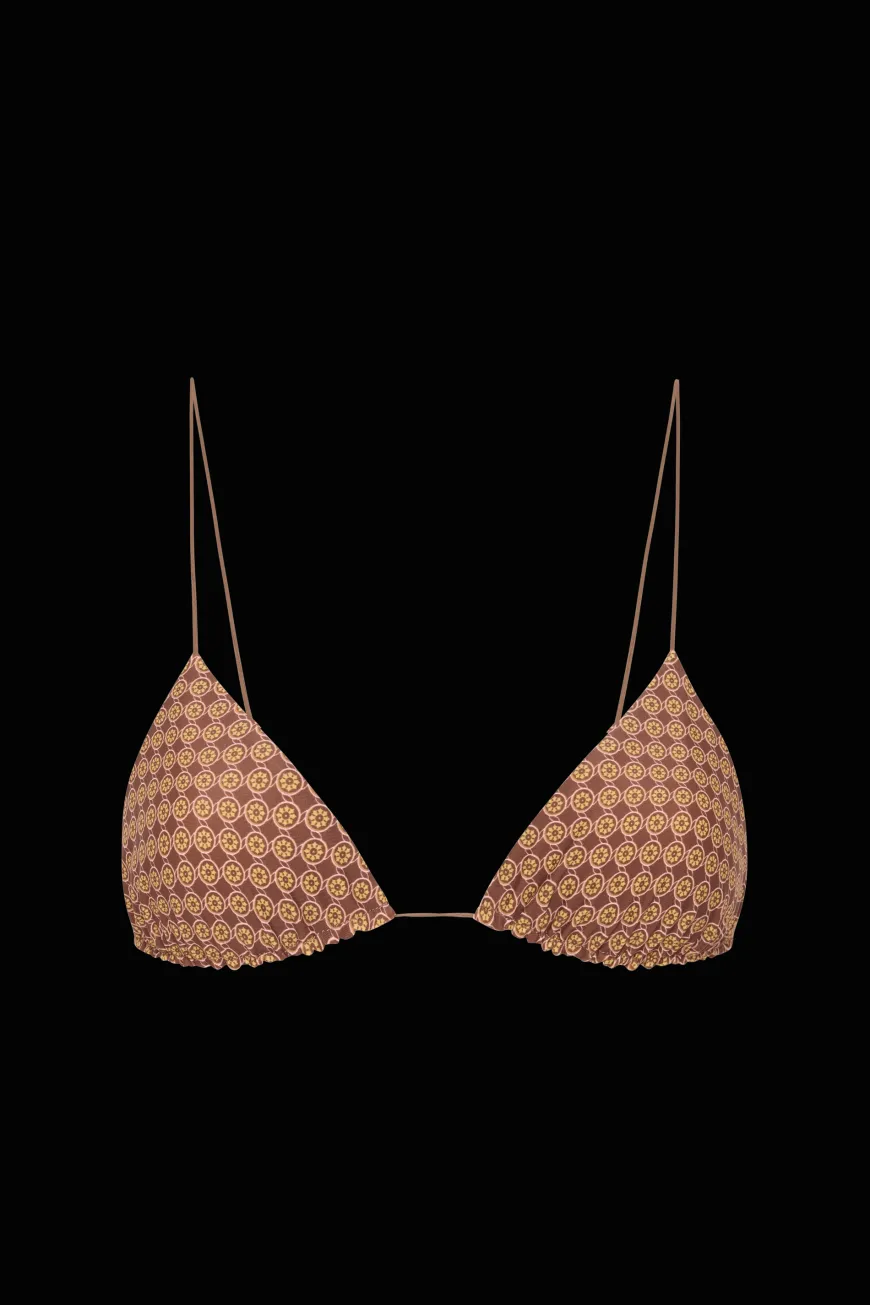 Elea Bikini Top Oliander Cocoa