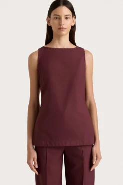 Emilie Top Bordeaux