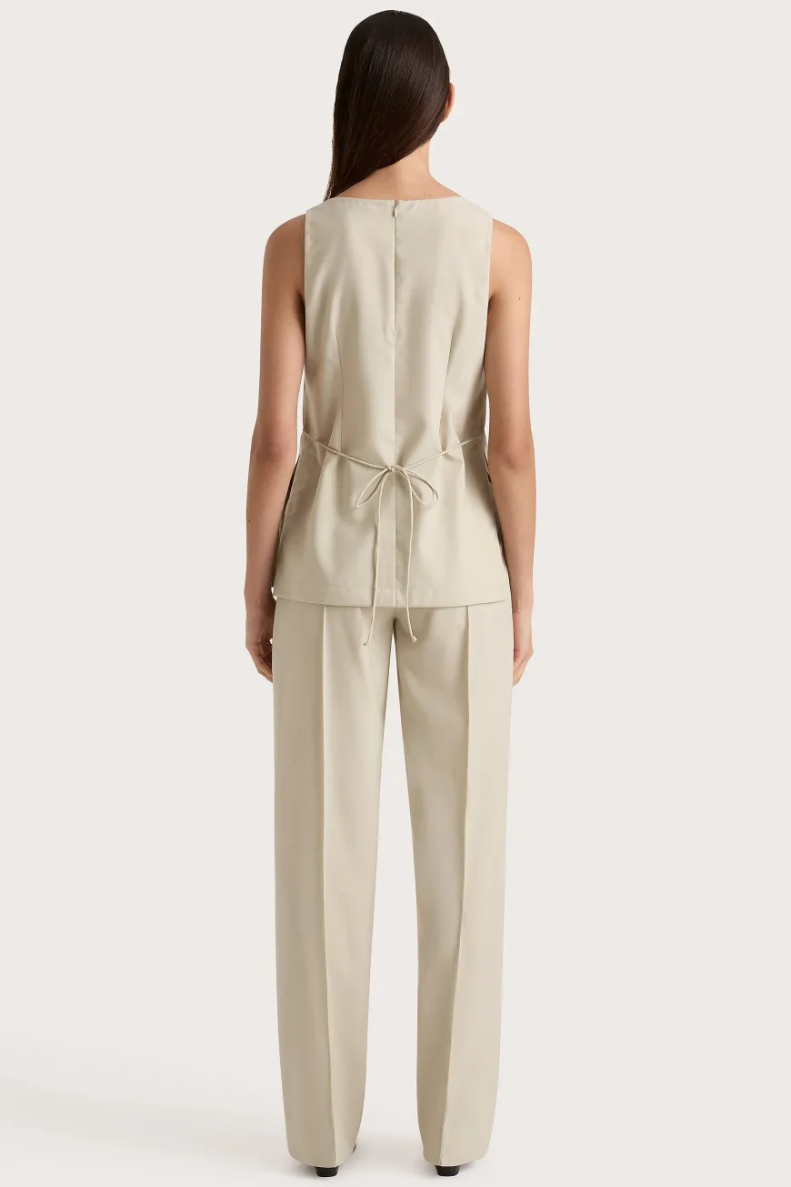 Emilie Trouser Beige