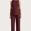 Emilie Trouser Bordeaux