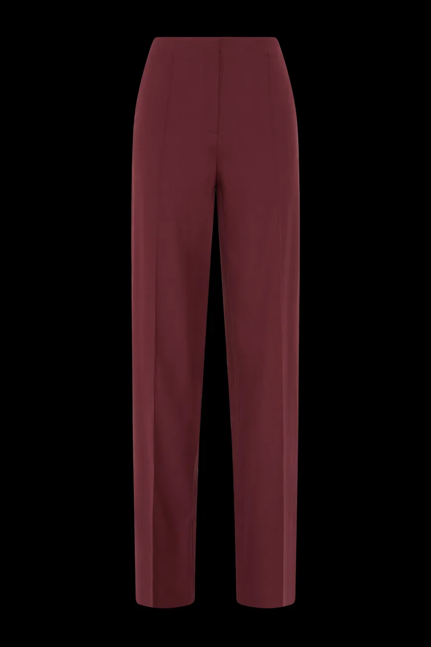 Emilie Trouser Bordeaux