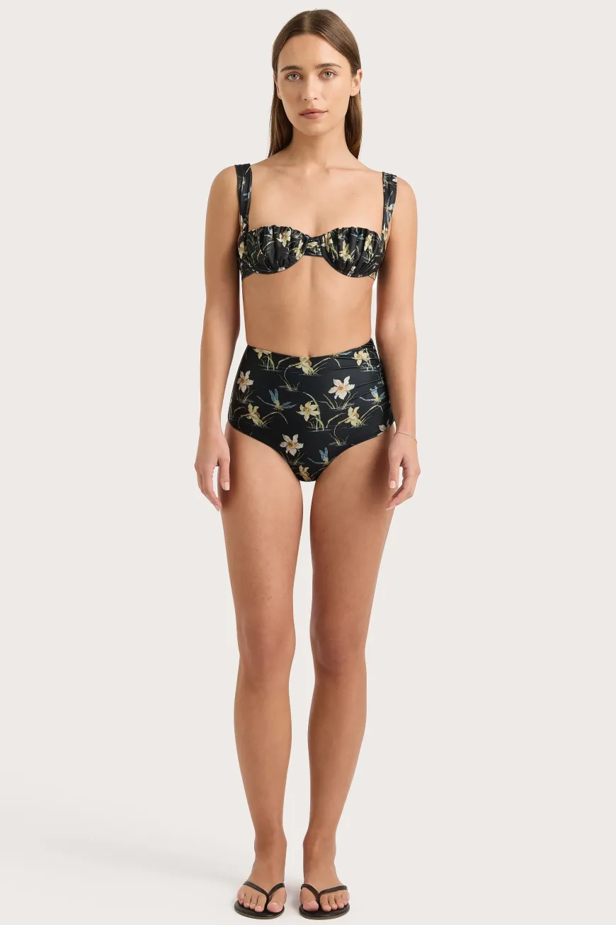 Emily Bikini Top Daffodil Print