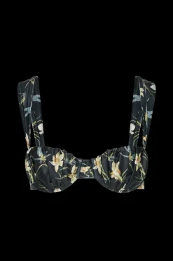 Emily Bikini Top Daffodil Print