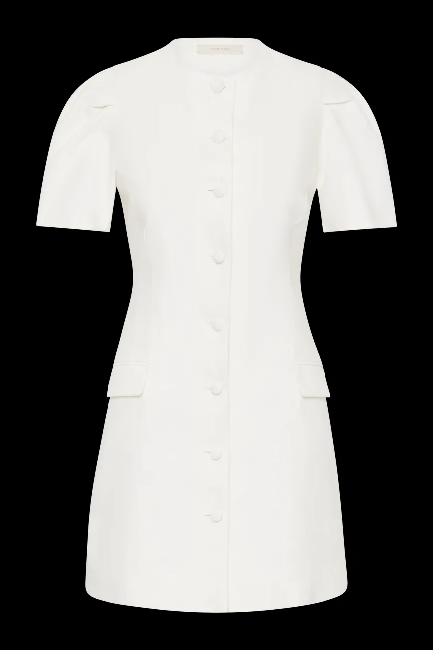 Emma Mini Dress White