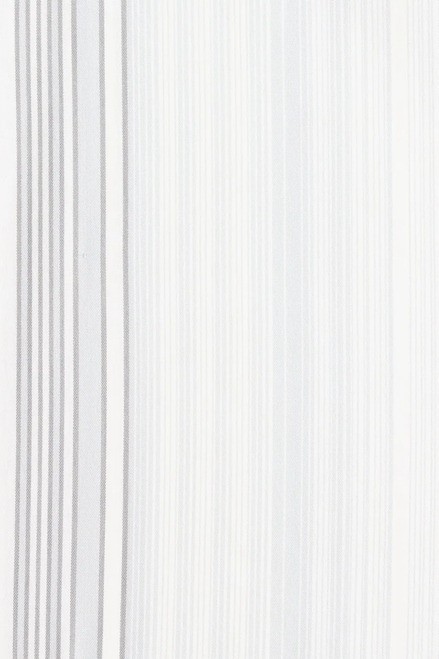 En Vau Shirt Dress Striped Soft Blue