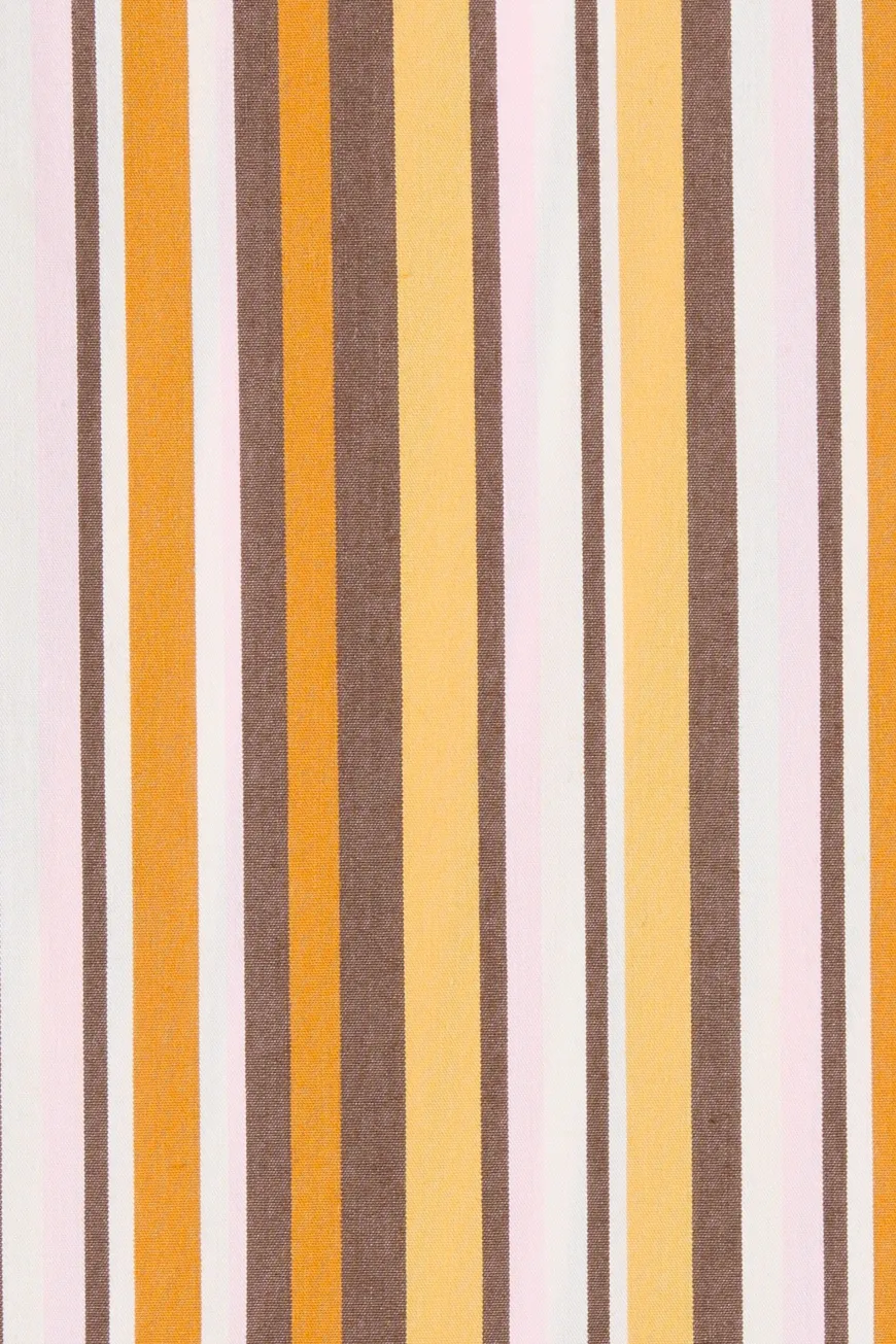 En Vau Shirt Terracotta Stripe