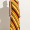 Esposende Midi Dress Cisco Stripe Sun - Final Sale