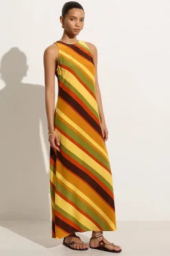 Esposende Midi Dress Cisco Stripe Sun - Final Sale