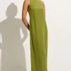 Esposende Midi Dress Palm Green - Final Sale