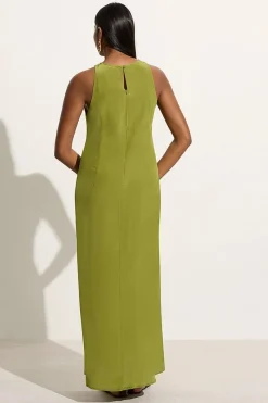 Esposende Midi Dress Palm Green - Final Sale