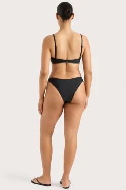Farrah Bikini Top Black