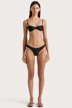 Farrah Bikini Top Black