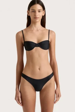 Farrah Bikini Top Black