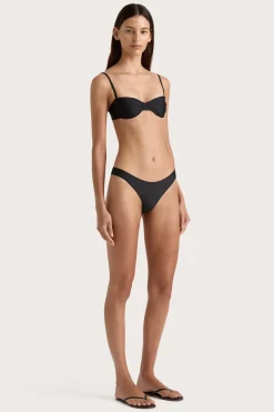 Farrah Bikini Top Black
