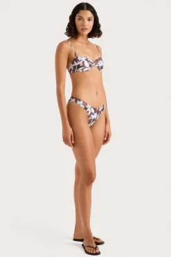 Farrah Bikini Top Plumeria